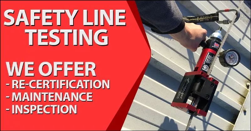 Safety Line Testing Solihull Industrial Roofing - Solihull, West Midlands